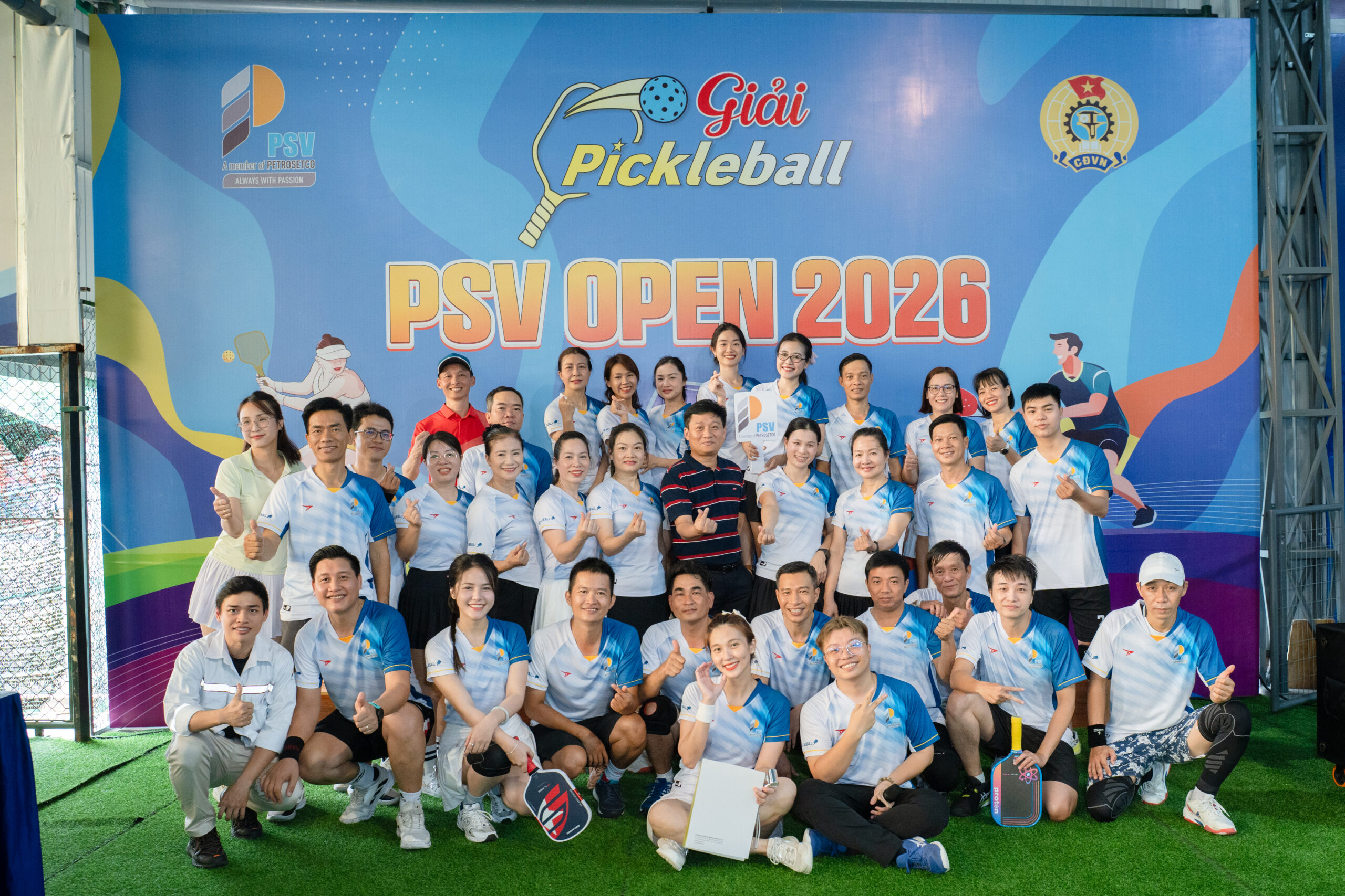 Công đoàn PSV tổ chức giải Pickleball PSV Open 2026 – lan tỏa tinh thần thể thao, gắn kết nội bộ 1 DSC04498